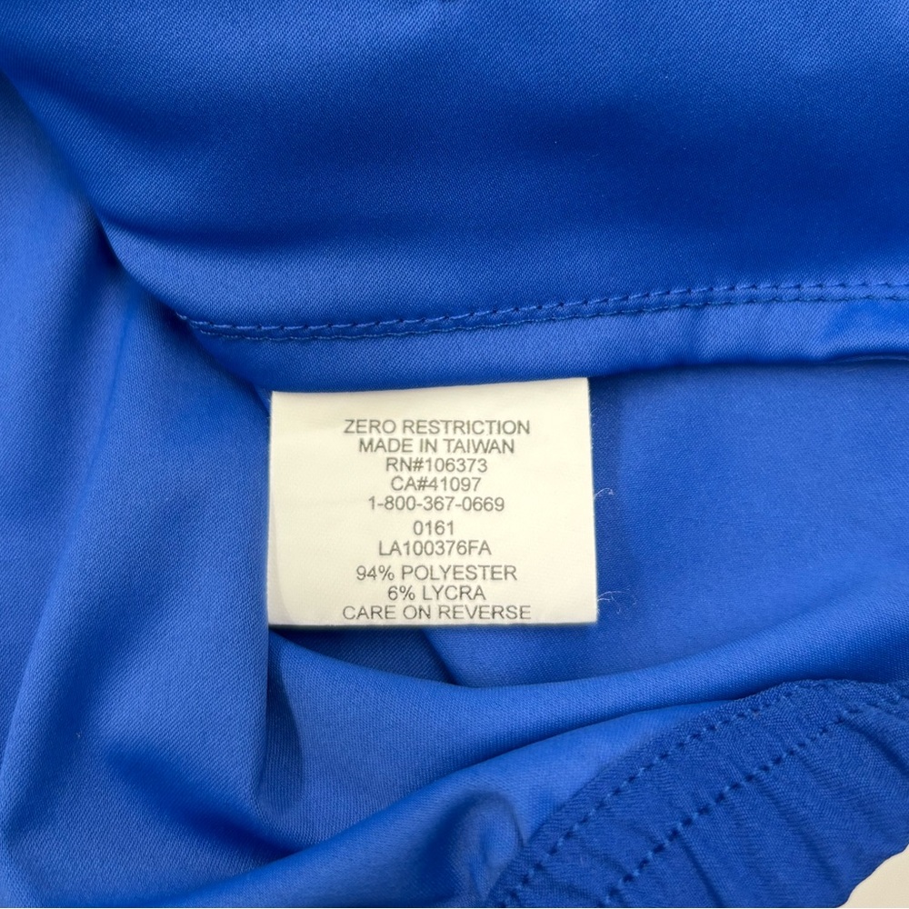 Zero Restriction Men's Tour Series XXL‎ Blue Polyester Canyon Zip Up Vest - Picture 3 of 7